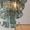 Axyaa Light Luxury Glass Chandelier for Living Room and Restaurant
