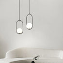 Modern Copper Glass Pendant Lights by Axyaa for Kitchen Island, Dining Room, Bedside