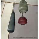 Axyaa Glass LED Pendant Lights: Nordic Industrial Hanging Lights for Kitchen, Bedroom, and Kids' Room