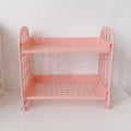 Axyaa 2 Layer Desktop Storage Rack - Cute & Kawaii Cosmetic Jewelry Organizer