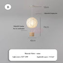 Axyaa Hot Air Balloon LED Pendant Light Children's Bedroom Chandelier