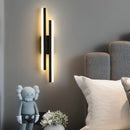 LED Linear Wall Lights by Axyaa: Modern Indoor Outdoor Decor Fixture