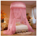 Axyaa Princess Wind Embroidered Dome Mosquito Net
