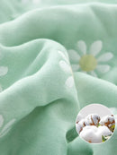 Axyaa 6-Layer Cotton Duvet & Chiffon Towel Set for Adults & Children