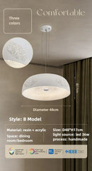 Axyaa Resin Pendant Lights for Modern Living Room, Kitchen, Office, and Home Decor