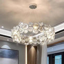 Axyaa Luxury Crystal Ceiling Chandelier for Home Decor