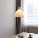 Axyaa White Glass LED Pendant Chandelier - Japan Style Hanging Lamp
