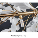 Axyaa Ginkgo Leaf Lamps: Branch Chandeliers for Living Room, Dining Room, Art Hall