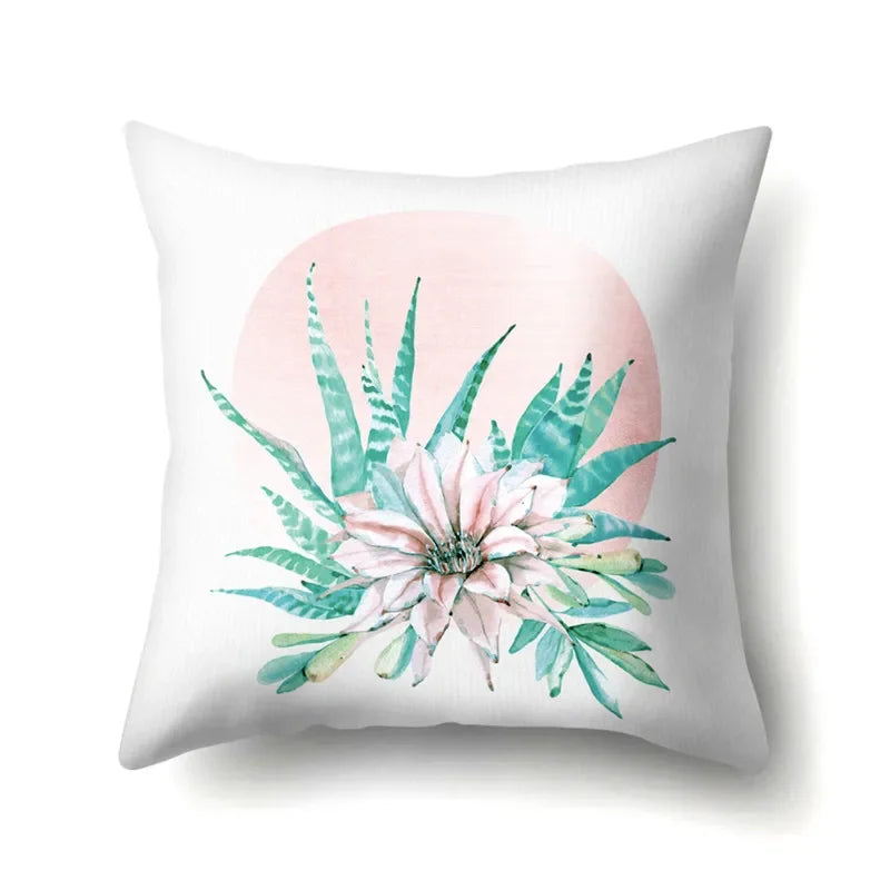 Axyaa Nordic Pineapple Cushion Cover - Geometric Throw Pillow for Sofa