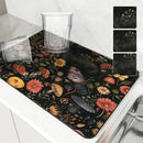 Axyaa Absorbent Drying Mat for Kitchen Plants Flowers Cup Table Decoration