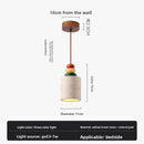 Axyaa Yellow Cave Stone Pendant Light LED for Home Decor and Lighting