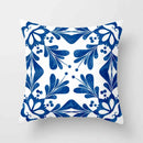 Axyaa Blue Mandala Pattern Pillow Case 45*45cm