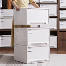 Axyaa Clear Plastic Drawer Organizer Boxes for Wardrobe Storage and Organization