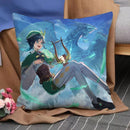 Genshin Impact Anime Pillowcase Cushion Cover 45x45 for Sofa - Axyaa
