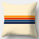 Axyaa Geometric Color Splicing Pillowcase 45x45cm Modern Home Decor