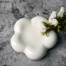 Axyaa Flower Ceramic Dinner Plate Set