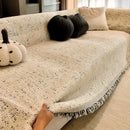 Chenille Sofa Towel: Axyaa Modern Home Decor Sofa Cover Blanket, Four Season Universal Sofa Mat