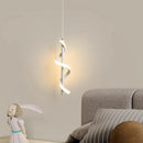 Axyaa Modern Spiral Pendant Light for Bedroom and Dining Room