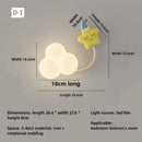 Axyaa Cartoon Wall Lamp: LED Home Wall Decoration for Living Room and Bedroom