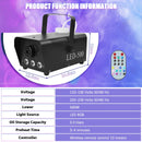 Axyaa 500W RGB LED Fog Machine for Stage Disco Party Wedding Club