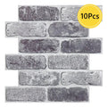 Axyaa 3D Brick Wall Stickers, Peel and Stick Backsplash for Kitchen, Bathroom Decoration