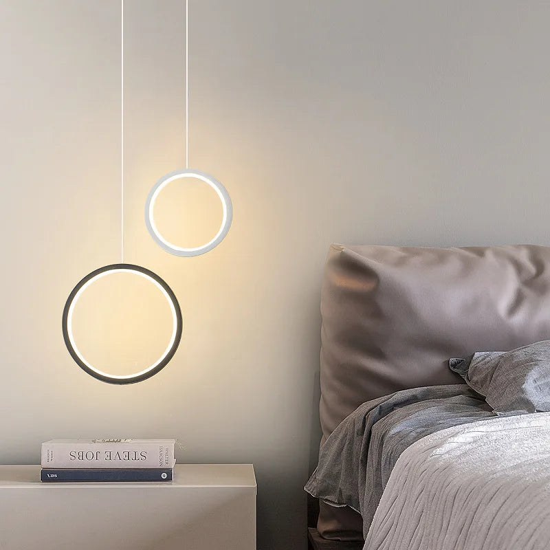 Axya LED Ring Pendant Chandelier for Home Decor Lighting Fixture