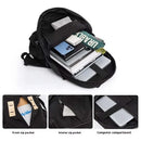 Axyaa Waterproof Nylon Backpack for Travel and Sport - Large Capacity Mochila