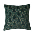 Axyaa Shaggy Pine Christmas Throw Pillow Case for Festive Home Decor