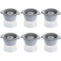 Axyaa Silicone Sphere Ice Mold Set - Slow Melting Whiskey Ice Ball Tray