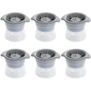 Axyaa Silicone Sphere Ice Mold Set - Slow Melting Whiskey Ice Ball Tray