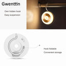 Axyaa Motion Sensor LED Night Light with Magnet, Hook Design for Home, Closet, Bedroom