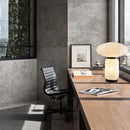 Axyaa Minimalist Rice Paper Table Lamp, LED E27 Modern Design