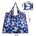 Axyaa Foldable Portable Storage Bag Grocery Tote - Eco-Friendly, Heavy-Duty Handbag