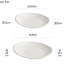 Axyaa Ceramic Deep Plate with Creative Texture for Molecular Food - Set of 1