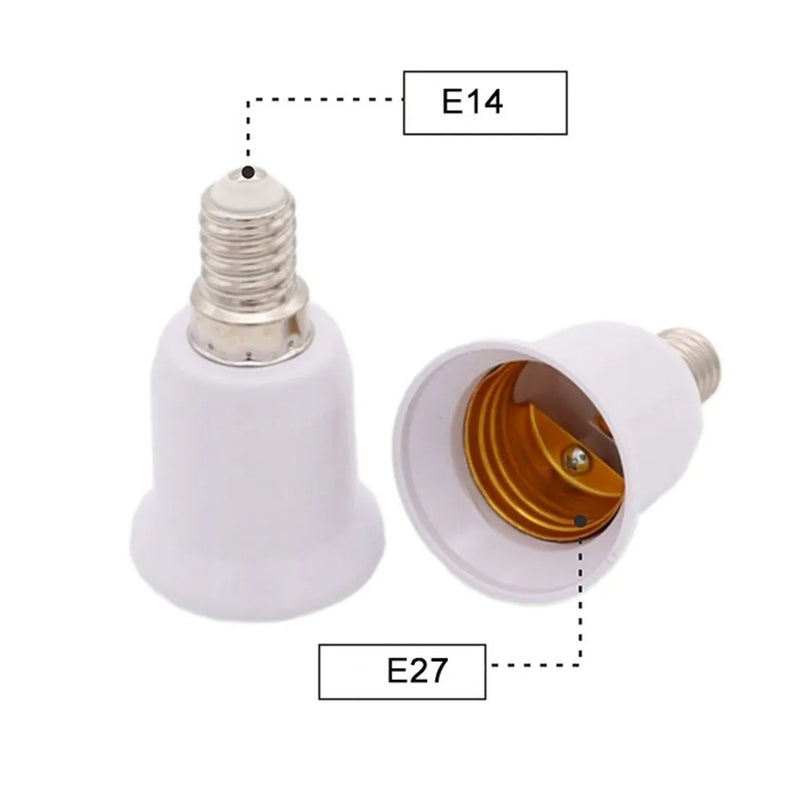 Axyaa B22 to E27/E14 to E27 Lamp Base Converter Socket Adapter