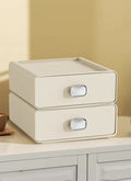 Axyaa Desktop Organizer Stackable Drawers for Office Work and Cosmetic Storage
