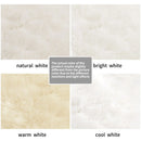 Axyaa Fluffy Faux Fur Bedroom Rug Soft Plush White Carpet for Girl's Room