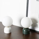 Axyaa Marble Glass Table Lamp - Nordic Modern Green Living Room Bedroom Study Lamp