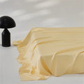 Axyaa 100% Mulberry Silk Flat Bed Sheet - Solid Color Options