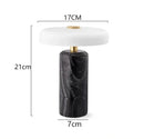 Axyaa Marble Desk Lamp Touch Switch LED Living Room Bedroom Study Café