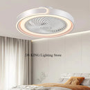 Axyaa Smart Fan Light: Quiet, Eye Protection, LED Ceiling Light, Reversible Blades