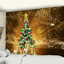 Merry Christmas Tree Wall Tapestry for Home Decor Axyaa Brand