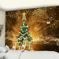 Merry Christmas Tree Wall Tapestry for Home Decor Axyaa Brand
