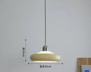 Axyaa French Cream Wind Bauhaus Pendant Lights for Kitchen Island Bar Dining Room