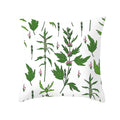 Axyaa Autumn Maple Leaves Pillow Cases with Fresh Print Flower Plant Custom Polyester Cover