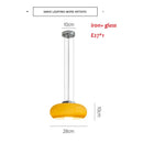 Axyaa LED Glass Chandelier: Stylish Indoor Pendant Lighting for Home Decor & Atmosphere