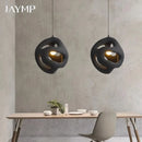 Nordic Wabi Sabi Twist Pendant Lamp by Axyaa - E27 Chandelier for Home Décor