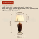 Axyaa Chinese Ceramic Floor Lamp with LED Lights for Living Room, Bedroom, Study