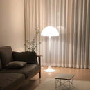Axyaa White LED Modern Floor Lamp for Elegant Home Decor Lighting
