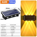 Axyaa Solar Wall Lamp: Up/Down Light for Porch Garden, Balcony, Street